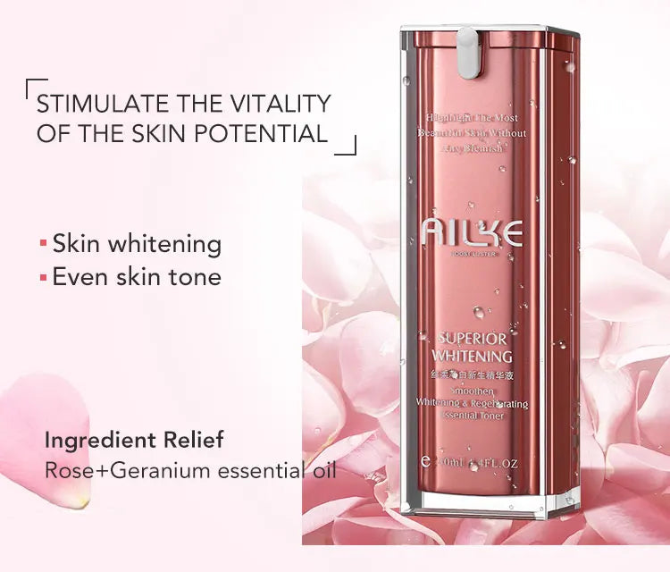 AILKE Women Anti-Aging freckles Facial Serum Glutathion Top selling Whitening Moisturizer Lightening face care eclaircissant