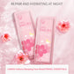 100 pcs LAIKOU Moisturizing Sleeping Mask Sakura Snail Seaweed Centella Face Mask Tendering & Nourishing Oil-control Skin Care