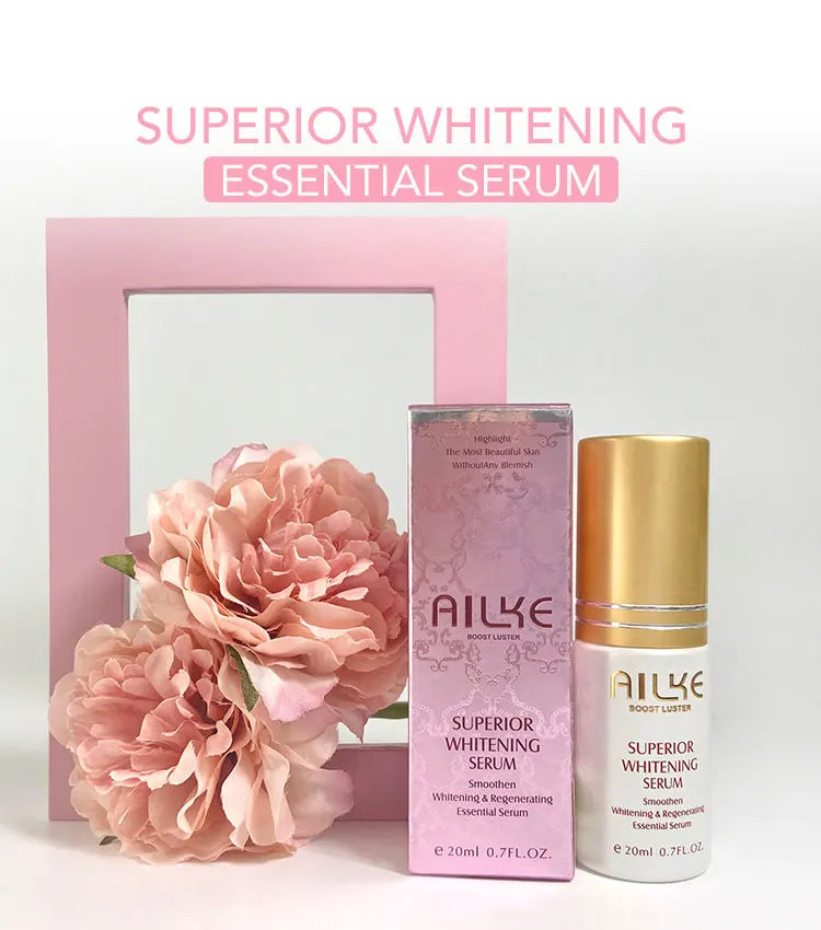 AILKE Women Anti-Aging freckles Facial Serum Glutathion Top selling Whitening Moisturizer Lightening face care eclaircissant
