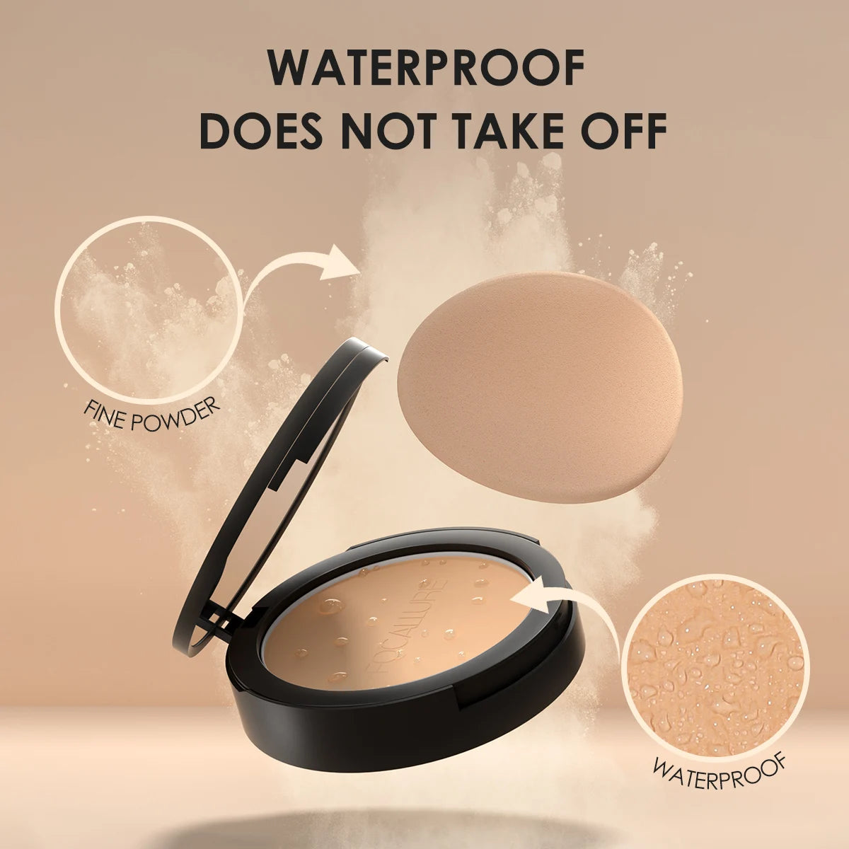 FOCALLURE 4 Pcs Makeup Set