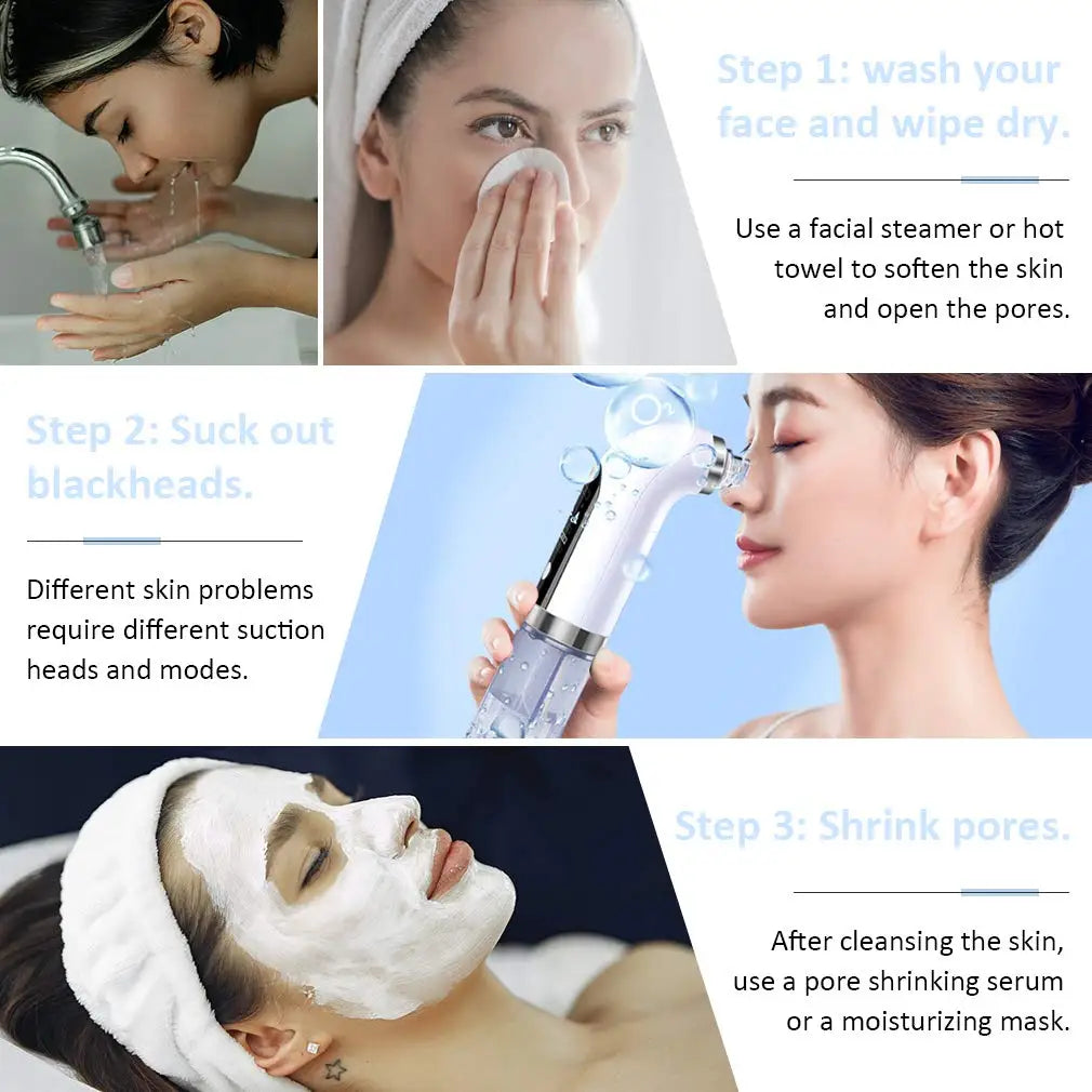 Electric Blackhead Remover Vacuum Cleaner
