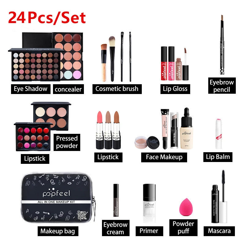 POPFEEL ALL IN ONE Full Professional Makeup