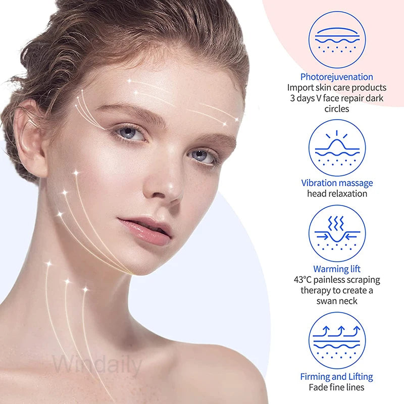 Face Neck Lifting Scraping Board Massager