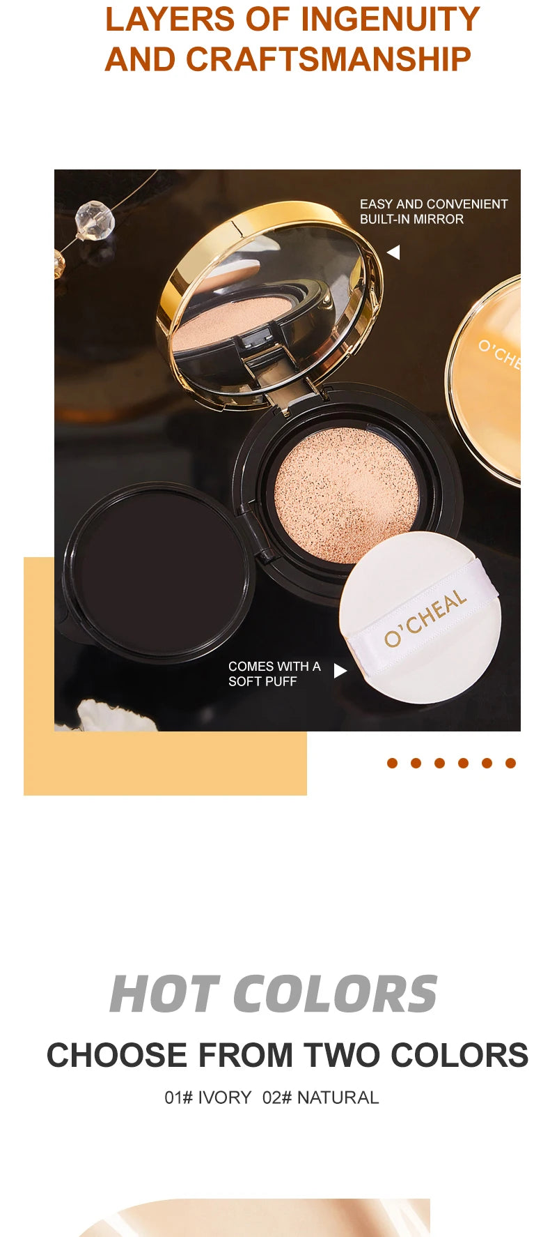 Ocheal BB Cream Air Cushion