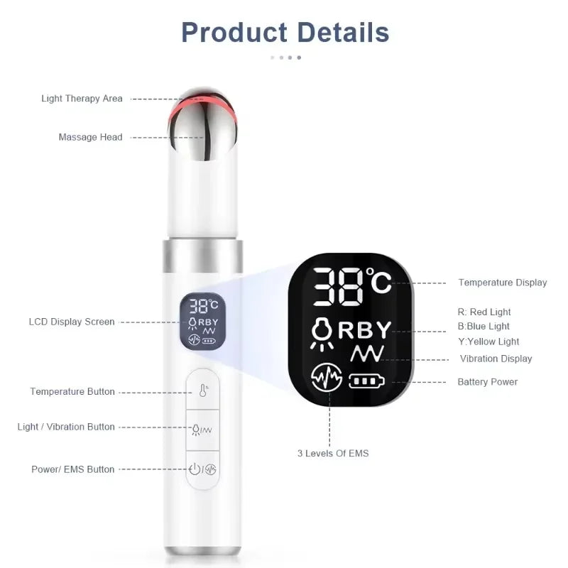 EMS Electric Eye Massager Eye Skin