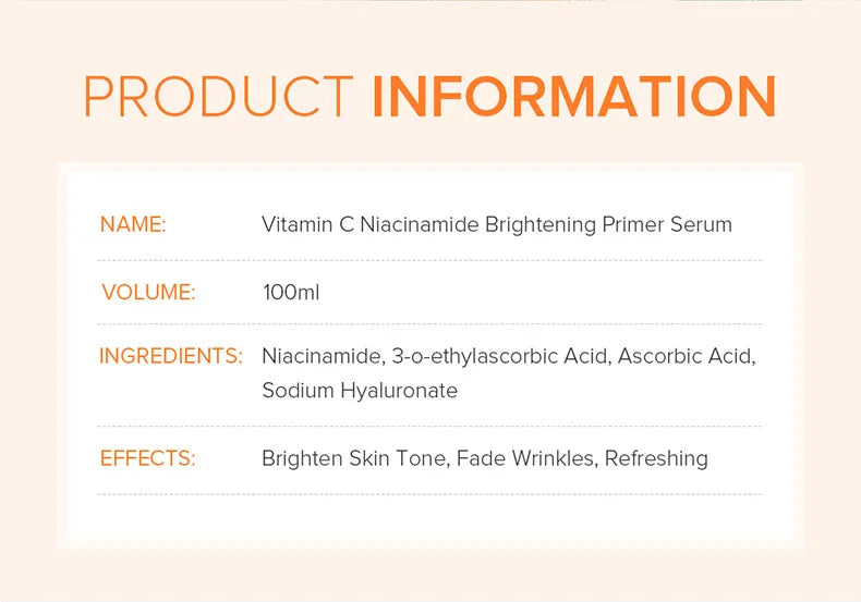 Skincare Vitamin C Face Serum