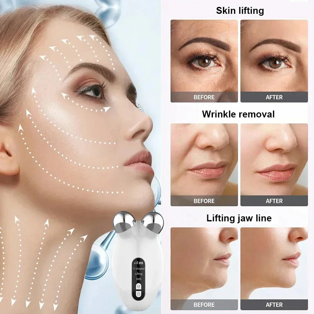 Facial Massager Microcurrent Roller