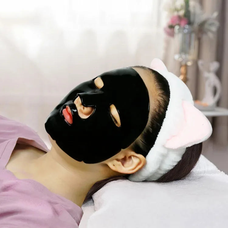 10pcs Collagen Gold Crystal Face Masks Beauty Skin Care Big Face Mask Firming Hydrating Moisturizing Facial Mask for Face Care