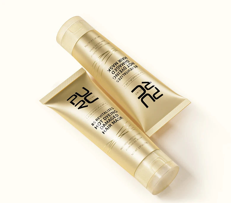 PURC Protein Hair Mask Keratin Damage Repair Frizz Dry Smoothing Treatment Cream Straighten Shiny Moisturizing Hair Care Product