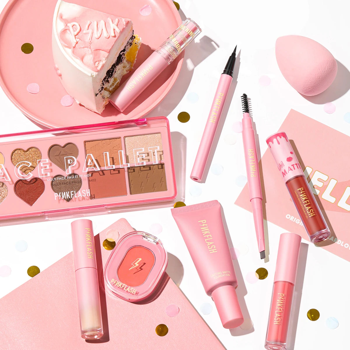 PINKFLASH 1 Anniversary Full Face Makeup