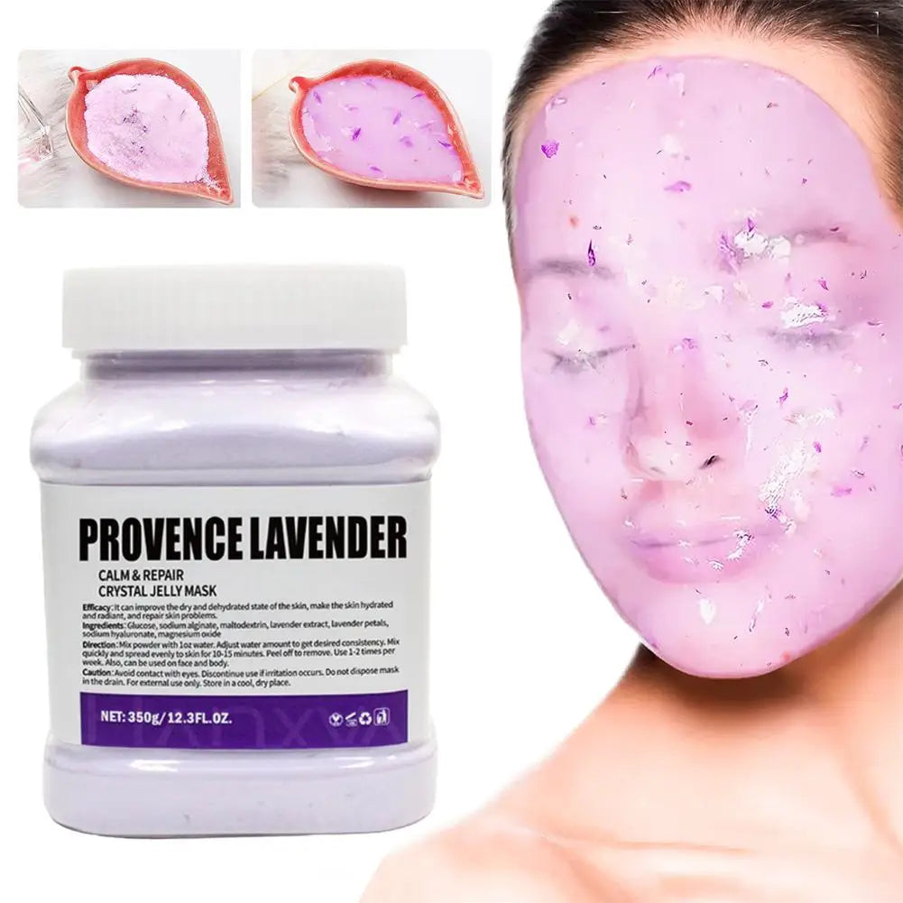 Jelly Mask for Facial Professional Rose Smooth Face Mask Skin Care, Hydrated Nourished Hydro Jelly Mask Powder,Gel Peel Off W7M5