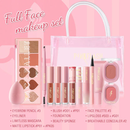 PINKFLASH 1 Anniversary Full Face Makeup