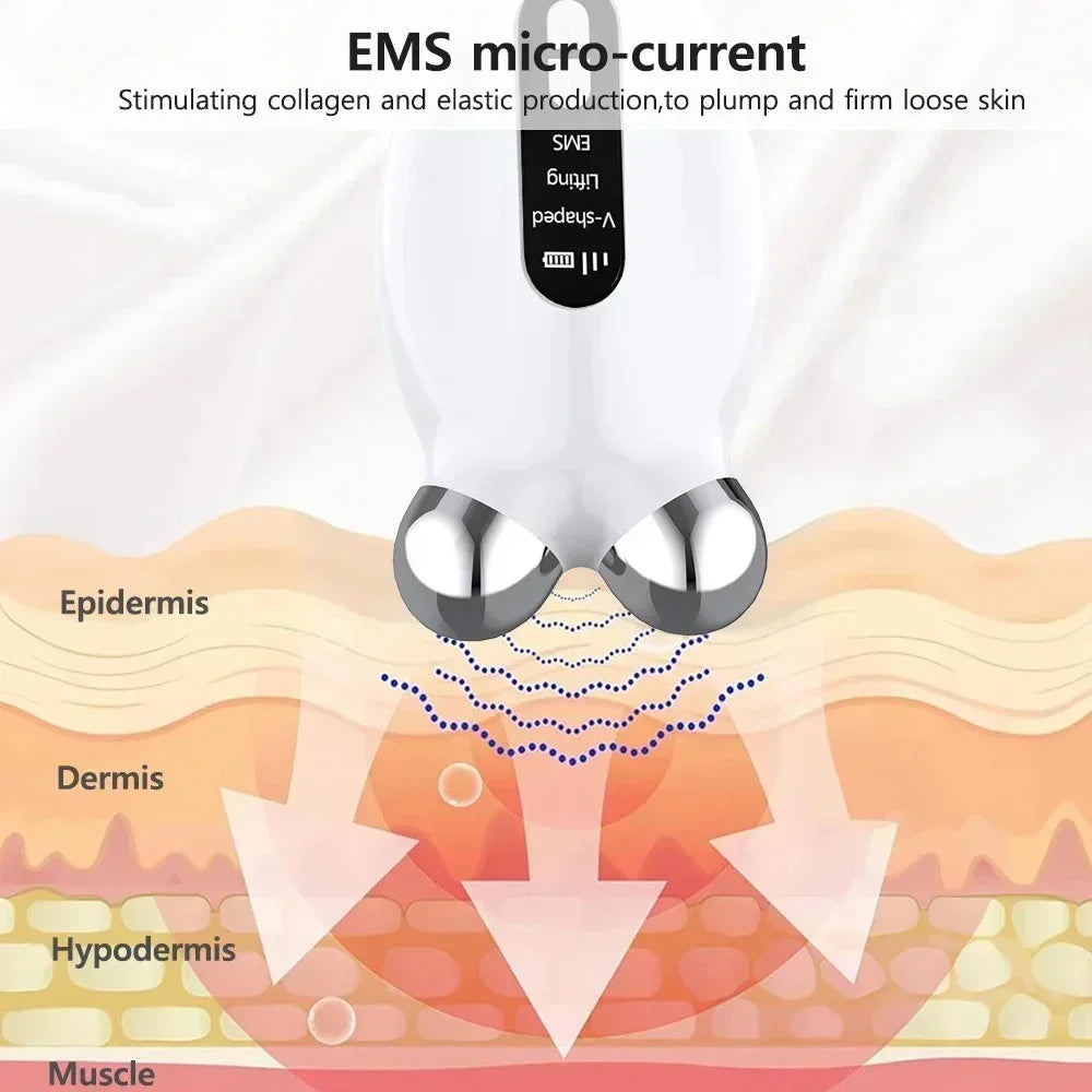 Facial Massager Microcurrent Roller