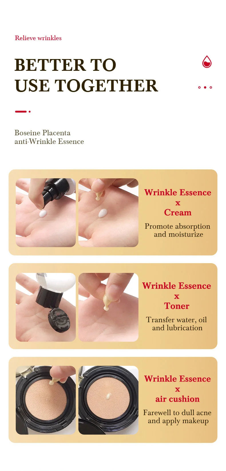Boseine Placenta  25pcs Serum