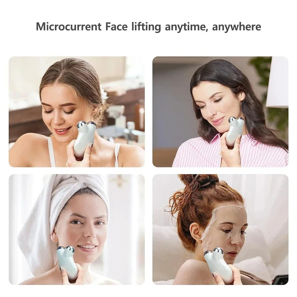 Facial Massager Microcurrent Roller