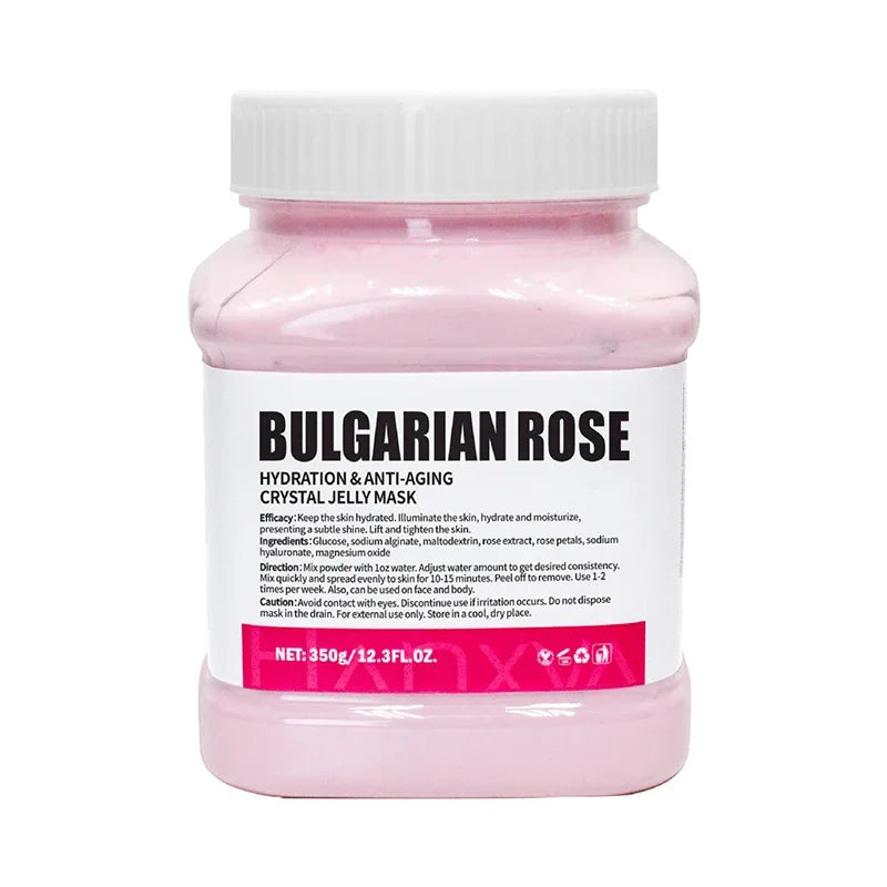 Jelly Mask for Facial Professional Rose Smooth Face Mask Skin Care, Hydrated Nourished Hydro Jelly Mask Powder,Gel Peel Off W7M5