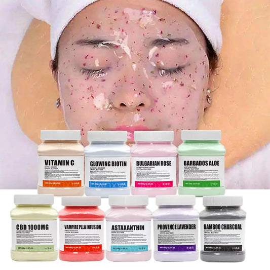Jelly Mask for Facial Professional Rose Smooth Face Mask Skin Care, Hydrated Nourished Hydro Jelly Mask Powder,Gel Peel Off W7M5