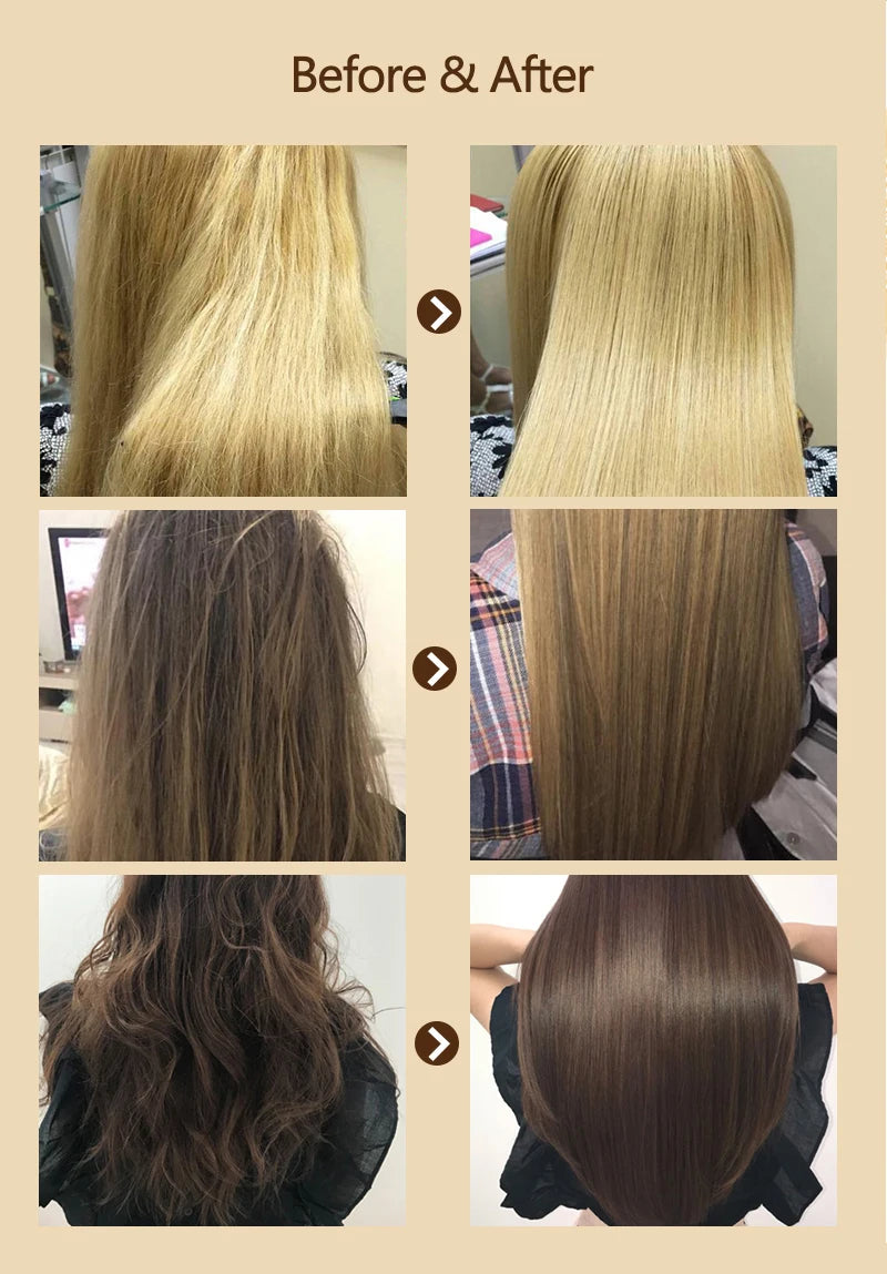 PURC Magical Repair Hair Mask Damage Restore Soft Smoothing Keratin Straightening Argan Oil Scalp Treatment Hair Care