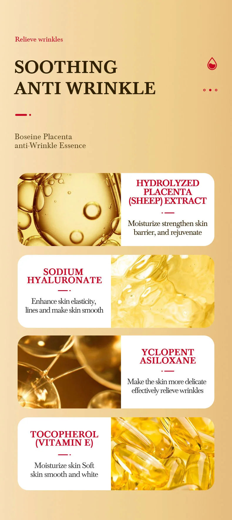 Boseine Placenta  25pcs Serum