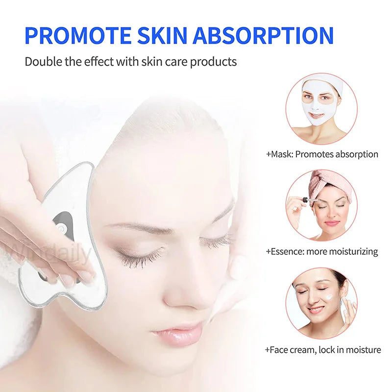 Face Neck Lifting Scraping Board Massager