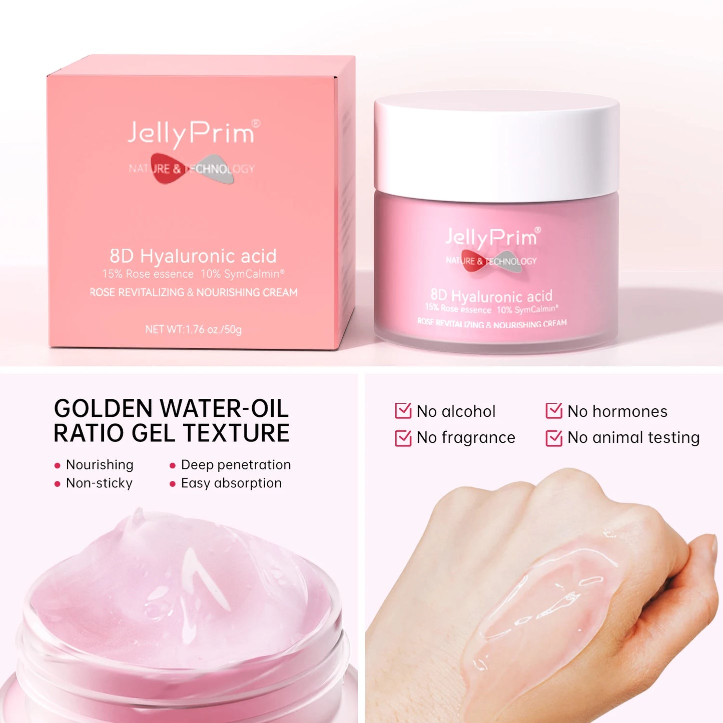 Jellyprim Rose Face Cream