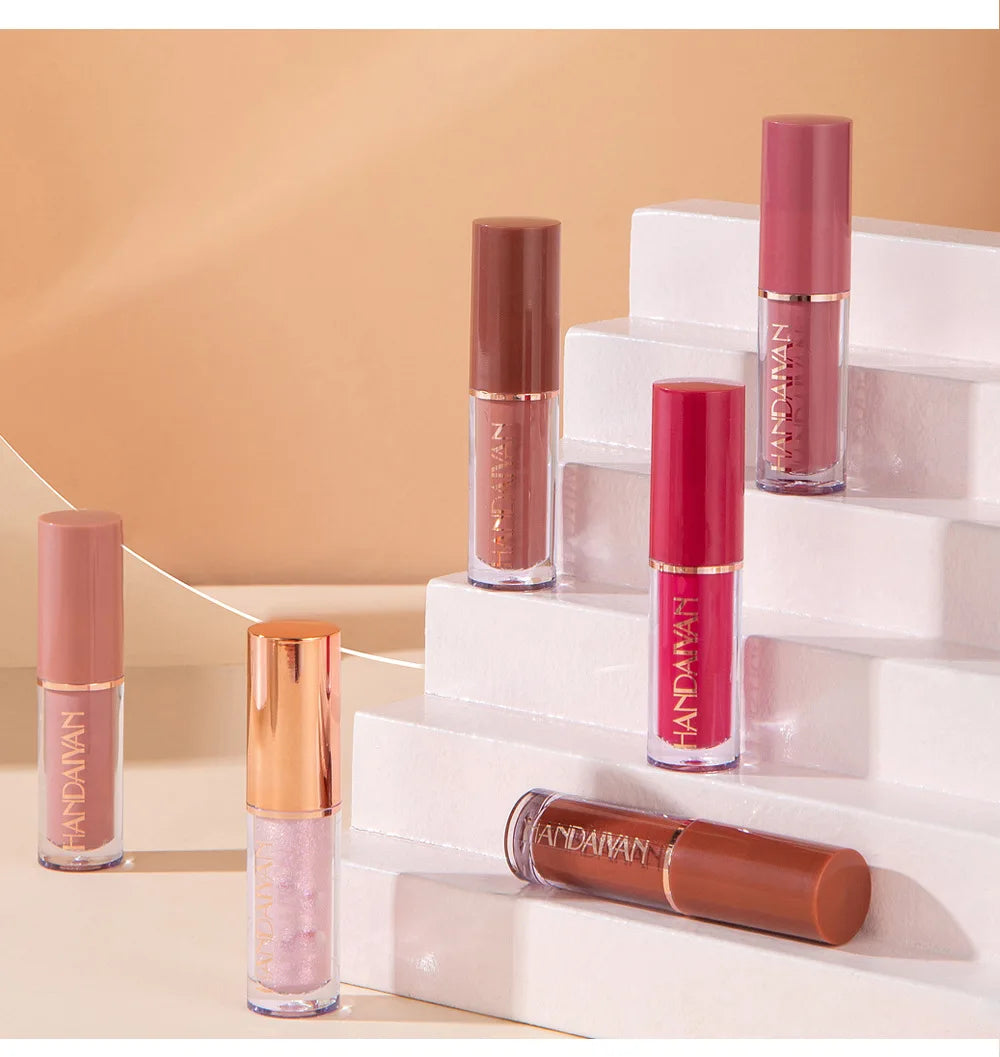 HANDAIYAN 12 Color Matte Liquid Lipstick