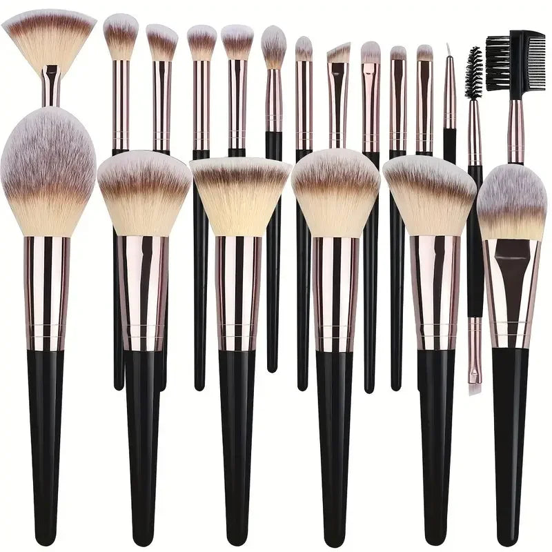 3-20PCS Makeup Brushes Set
