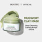 Moisturizing Clay Face Cover Mugwort Facial Acne Removing Mud Mask Cleaning facial mask Shrink pores moisturize control oil