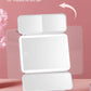 Tri-Fold LED Makeup Mirror 3 Tone Lights