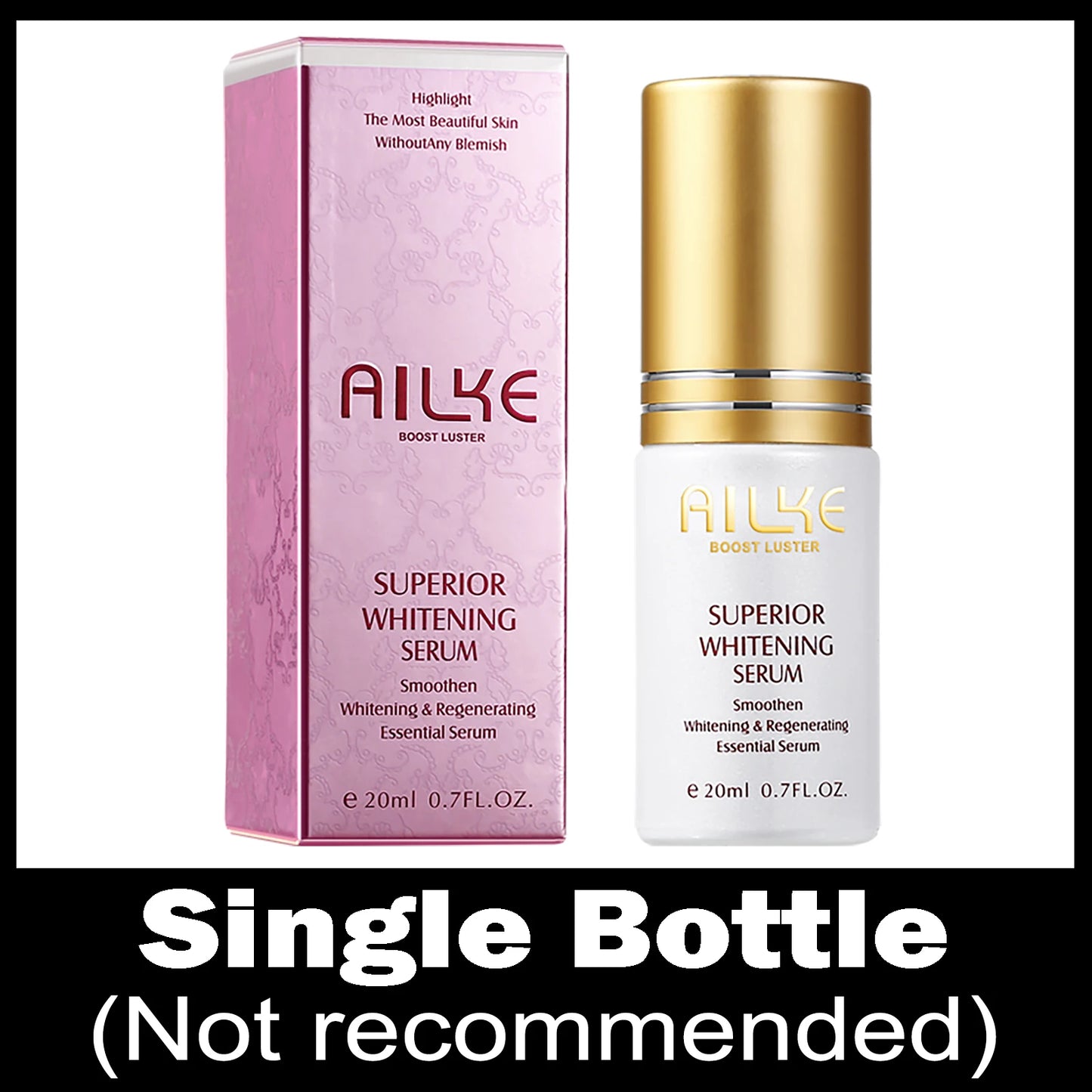 AILKE Women Anti-Aging freckles Facial Serum Glutathion Top selling Whitening Moisturizer Lightening face care eclaircissant