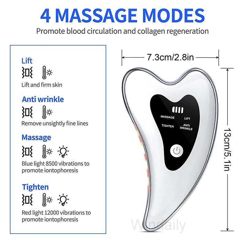 Face Neck Lifting Scraping Board Massager