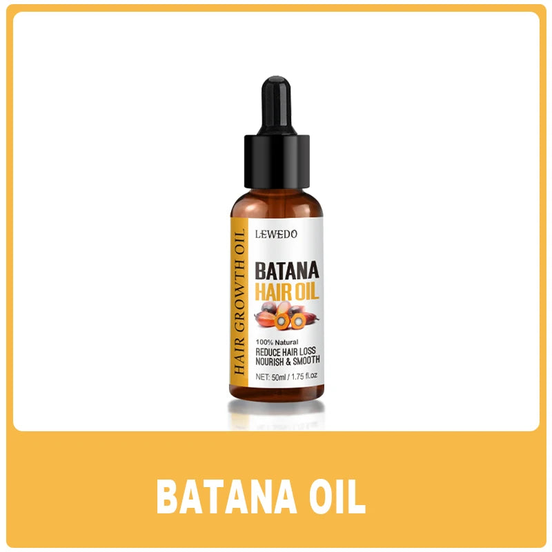 Natural Batana Oil African Hair Growth Oil for Healthy Hair 100% Batana Promotes Hair Wellness for Hair Care Regrowth Enhances